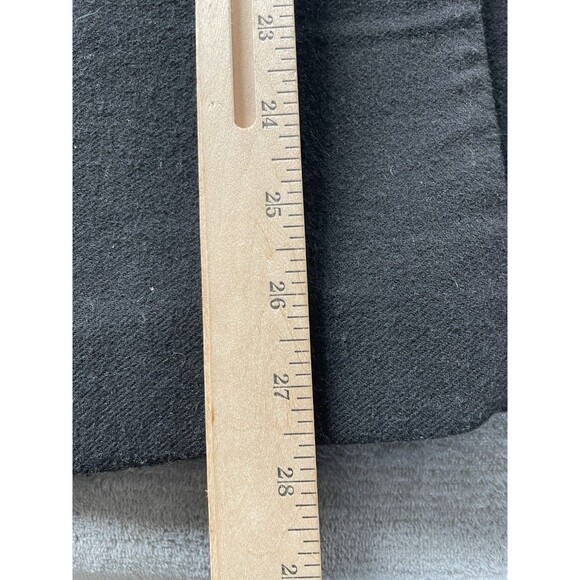 ANINE BING Blazer Small Black Double Breasted Academia Preppy Wool Blend - Picture 8 of 13